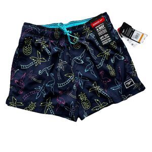 Speedo Swim Trunks Redondo Stretch Comfort Liner Lightweight Swim Shorts 4in Sm